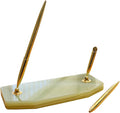 Stone-Style Pen Stand with Zinc Alloy Ballpoint Pen, The best choice by Unknown