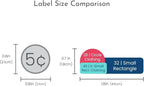 Name Bubbles - Basic Daycare Name Stickers - Image 4