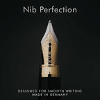 Wordsworth & Black Fountain Pen Set, Luxury Bamboo Wood - Image 4