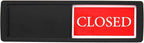 Open Closed Sign for Business Door, Open Signs privacy Slide Door Sign - Image 2