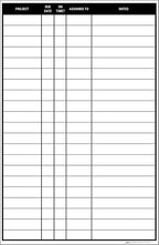 Project Planning Portrait Whiteboard 48" x 36" - Image 2