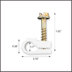 STEREN Coaxial Cable Clips - Image 7