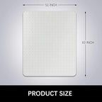 Kuyal Desk Chair Mat for Carpet, Office and Home, Easy Glide, Protects Floors - Image 7