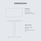 FLEXISPOT EN1 One-Piece Standing Desk - Image 5