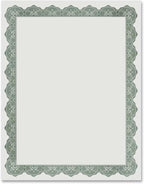 Geographics® 30% Recycled Blank Parchment Certificates, 8 1/2" x 11", Optima - Image 6