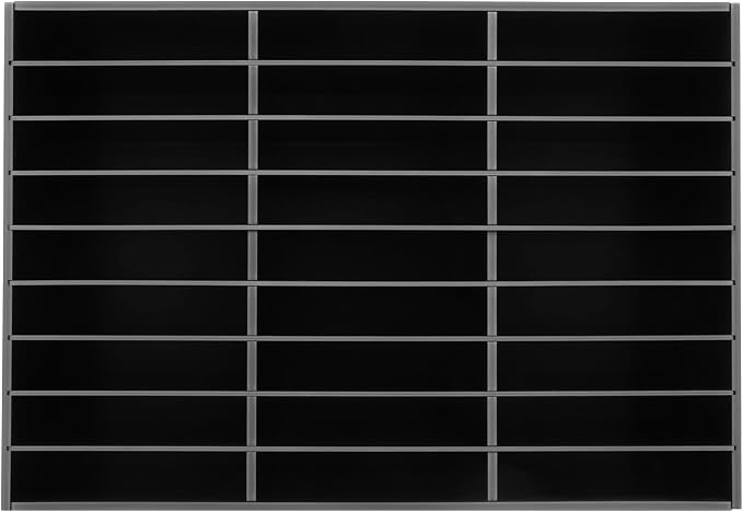 27 Slots Mail Sorters for Office, PVC Literature Organizer - Image 8