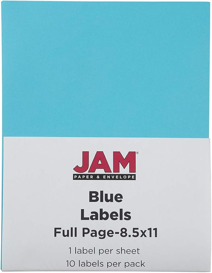 JAM PAPER Full Sheet Shipping Labels - Image 5