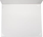 GraduationMall 11"x14" Imprinted Padded Diploma Cover Certificate Holder White - Image 4