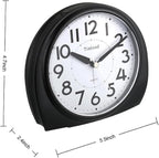 Tinload 5.5" Large Analog Alarm Clock Silent Non Ticking, Gentle Wake, Beep - Image 3