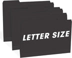 File Folder, RAZCC 100 Pack 1/3 Cut Tab File Folders Letter Size, Folders - Image 6