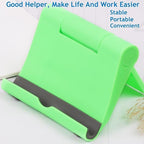 JUSDIQIR Cell Phone Stand for Desk Foldable Cell Phone Holder Desk Tablet - Image 3