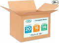 Large Shipping & Moving Boxes 20"L x 16"W x 14"H by IDLPackaging
