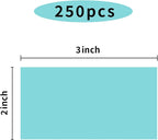 STARLIBOO Colored Labels Stickers 3 x 2 Inch, Removable Rectangle Moving Labels - Image 2