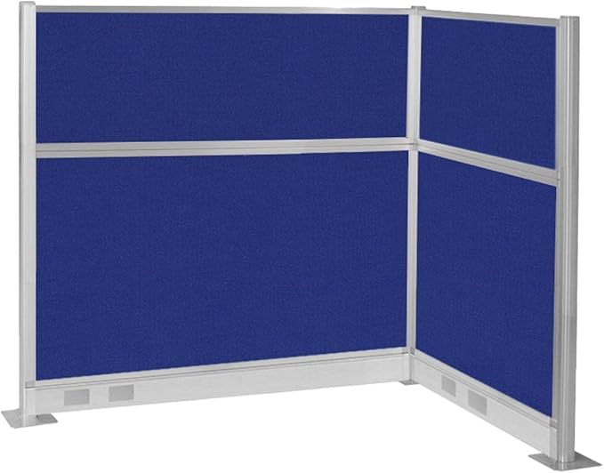 Versare Pre-Configured Hush Panel Electric Cubicle | Workstation Divider Walls by VERSARE