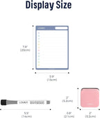 loukin Dry Erase Checklists 4 Pack, Electrostatic Clings to Any Shiny Surface - Image 6