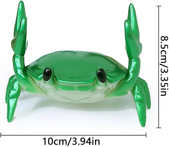 LOGUTIA Golden Yellow Crab Pen Holder Cute Yellow Crab Storage Creative Pen - Image 2
