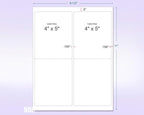 8-1/2 x 11 Neon Color High Light Fluorescent Labels - Image 2