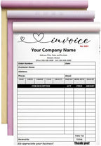 Custom Carbonless Sales Invoice Form Books by Unknown