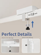 Desk Clamp Power Strip, 40W Fast Charging Station, Desktop Mount Surge Protect - Image 2