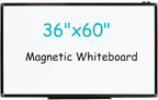 XIWODE Large 36x60 Inch Magnetic Dry Erase Whiteboard，Black Aluminum Frame by XIWODE