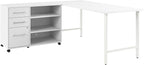 Bush Business Furniture Hustle 72W x 30D Computer Desk and Storage Cabinet by BushBusinessFurniture