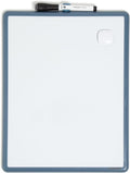 U Brands Contempo Magnetic Dry Erase Board White Board, Includes Magnet and by UBrands