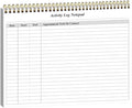 Getvow Activity Log Notepad by Getvow