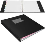 Uquelic 80-Pocket Binder with Plastic Sleeves, High-Capacity Document Organizer - Image 7