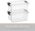 Superio Clear Storage Boxes - Image 4