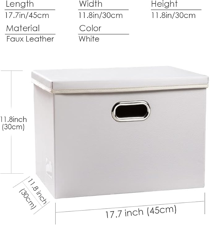 PRANDOM Large Collapsible Storage Box - Image 4