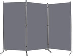Room Divider 6FT Folding Privacy Screens, 3 Panel Partition Room Dividers - Image 7