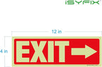 iSYFIX Exit Stickers Signs - Image 8