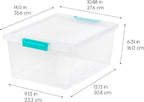IRIS USA 12 Qt. Plastic Storage Bins Containers - Image 4