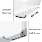 XIWODE Large 36x60 Inch Magnetic Dry Erase Whiteboard - Image 4