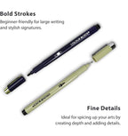 COLOUR BLOCK 10PC Calligraphy Set - Image 4