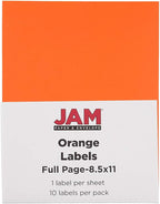 JAM PAPER Full Sheet Shipping Labels - Image 5