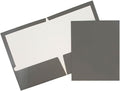 JAM PAPER Laminated Two Pocket Glossy School Folders by JAMPaper