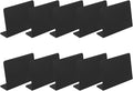 VILLCASE 10pcs Shaped Mini Blackboards Desktop Message Signs by VILLCASE