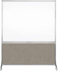 DivideWrite Mobile Whiteboard | Double Sided Dry Erase Board | Portable Office by VERSARE