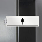 SINKAA Aluminum Corridor Sign Holder, 10 Pack Direct Sign Mount Bracket - Image 5