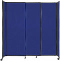 Versare Straightwall Sliding Portable Wall Partition | Freestanding Office by VERSARE
