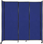 Versare Straightwall Sliding Portable Wall Partition | Freestanding Office by VERSARE
