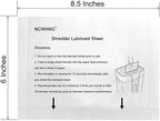 48PACK Paper Shredder Lubricant Sheets - Image 7