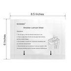 24PACK Paper Shredder Lubricant Sheets Shredder Oil Sheet - Image 3