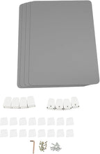 4PCS Desk Dividers Office Partitions, Privacy Desk Panel Protective, Frosted - Image 6