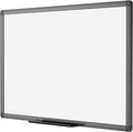 VIZ-PRO Magnetic Dry Erase White Board, 48 X 36 Inches by VIZ-PRO
