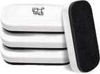maxtek Magnetic Dry Erase Eraser, Glass Board Erasers, 4 Pack, Glass Board by Maxtek