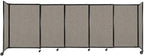 Versare Straightwall Sliding Portable Wall Partition | Freestanding Office by VERSARE