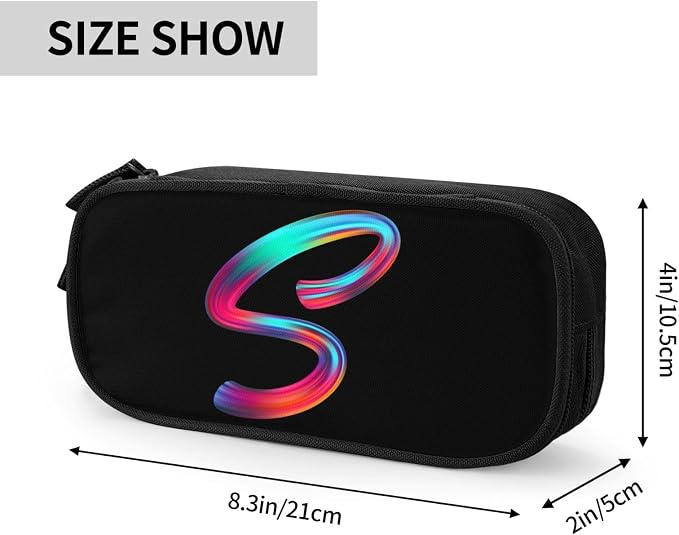 Pazacon Cute Initial Pencil Case - Image 2