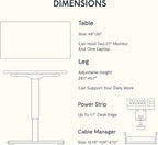 FLEXISPOT EN2 Whole-Piece Standing Desk - Image 7